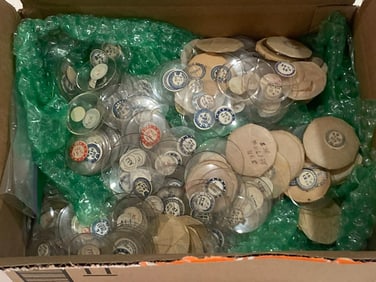 Antique Pocket Watch Lenses Lot (over 700)