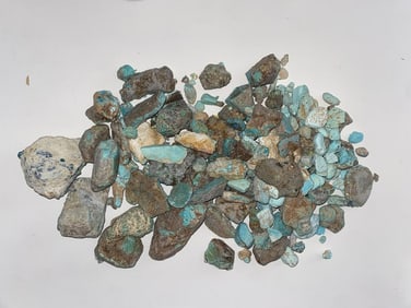 Raw Turquoise Halloran Springs Mined 4lbs