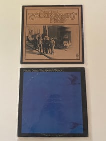 Grateful Dead Workingman's Dead and Historic Dead Records 1st Pressing