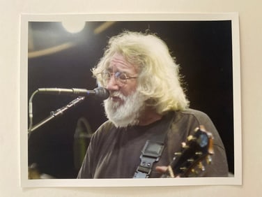 Jerry Garcia Grateful Dead Original 1995 Soldier Field So Many Roads Photo