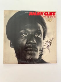Jimmy Cliff autographed promotional record 1st Pressing