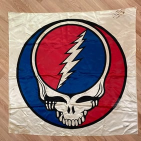 Grateful Dead 1984 Summer Tour Concert Banner