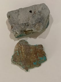 25.18ct Nevada No. 8 No. 8 Turquoise 1930's Mined