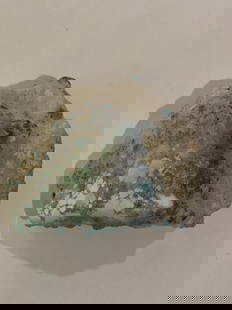 26.3ct Nevada No. 8 No. 8 Turquoise 1930's Mined: This exceptional specimen of Antique Mined Nevada No. 8 Turquoise hails from one of the most coveted turquoise deposits in the American Southwest. Renowned for its vivid robin’s egg blue hue and del