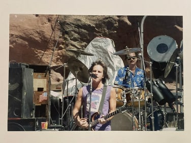 Grateful Dead Bob Weir Original Red Rocks Jay Blakesberg Photograph