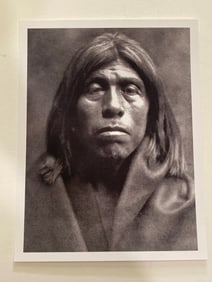 Edward Curtis Negative Created Giclee Studio Print