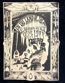 Grateful Dead 1967 In The Land of The Dark Ad Poster