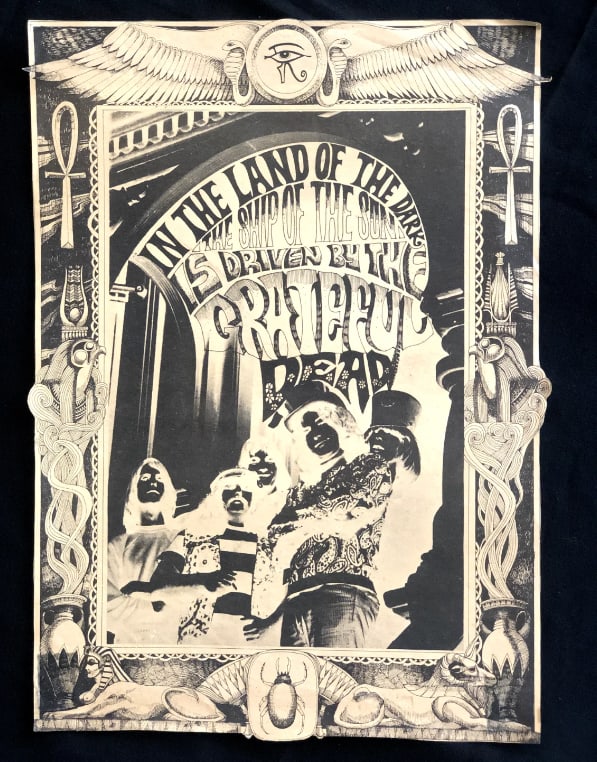 Grateful Dead 1967 In The Land of The Dark Ad Poster (1 of 1)