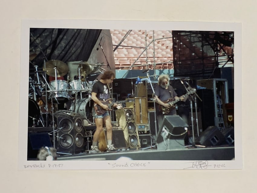 Grateful Dead Original Red Rocks Concert Photo - Jul 20, 2025 | Diamond