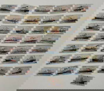 1926 Will's Cigarettes Tobacco Card Lot (36): A remarkable lot of 250 tobacco cards issued by Will's Cigarettes in 1926, this collection showcases the golden age of cigarette card illustration. Featuring vivid lithography and diverse subject matt