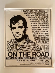 Jack Kerouac Conference Grateful Dead Event Poster 1st Printing