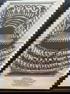 The Who 1968 Shrine Expo Concert Ad Poster: 10.5x16
