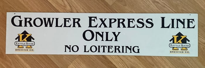 Kettlehouse Brewing Missoula Montana Beer Sign