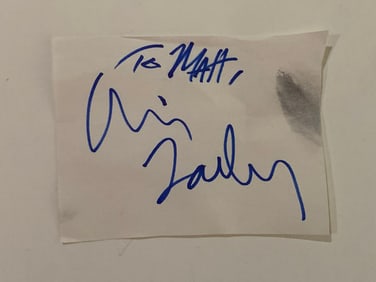 Chris Farley autograph