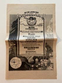 Grateful Dead 1973 Watkins Glen Concert Ad Poster