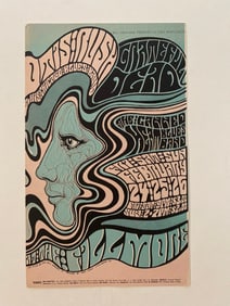 Grateful Dead & Otis Rush 1967 Fillmore Handbill 1st Printing