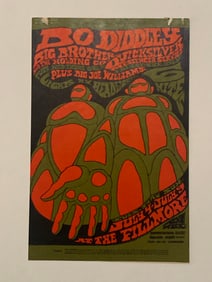 Humble Pie Swamp Dogg 1970 Fillmore Concert Postcard 1st Printing