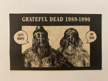 Grateful Dead 1989 Oakland Colliseum Backstage Pass
