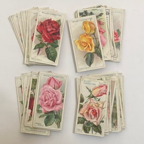 1926 Will's Tobacco Card Lot Roses (40)