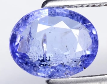 1.04 Oval Blue Tanzanite