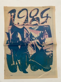 1984 San Francisco Band Concert Ad Poster