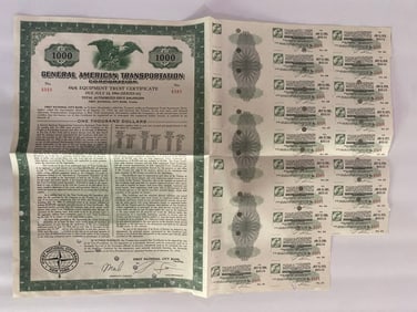 General American Transportation Vintage Trust Certificate