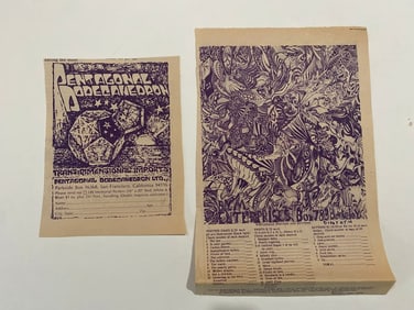 Pentagonal & BYM San Francisco Poster Company Ads