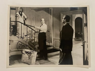 Broderick Crawford Autographed Movie Photo