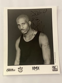 DMX Autographed Photo