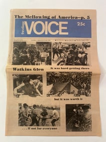 Grateful Dead Watkins Glenn Concert Villge Voice Cover