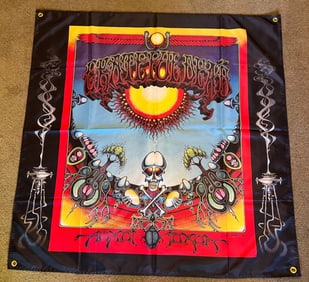 Grateful Dead 1980's Stanley Mouse Tapestry