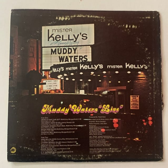 Muddy Waters Autographed Record (1 of 3)