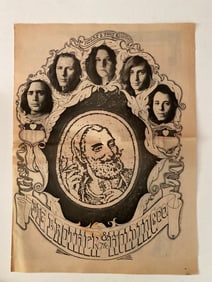 Janis Joplin Big Brother 1967 San Francisco Concert Ad Poster