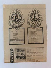 1967 Family Dog San Francisco Promo Ad
