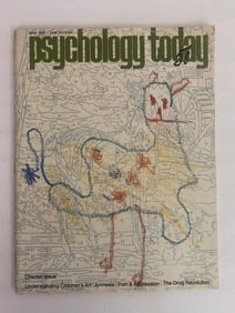 Psychology Today 1967 Charter 1st Issue