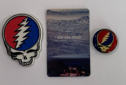 Grateful Dead 1990's Magnets (3)