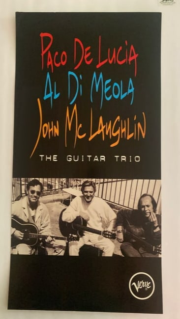 Paco De Lucia Al DiMeola & John Mclaughlin SF Concert Poster (1 of 2)