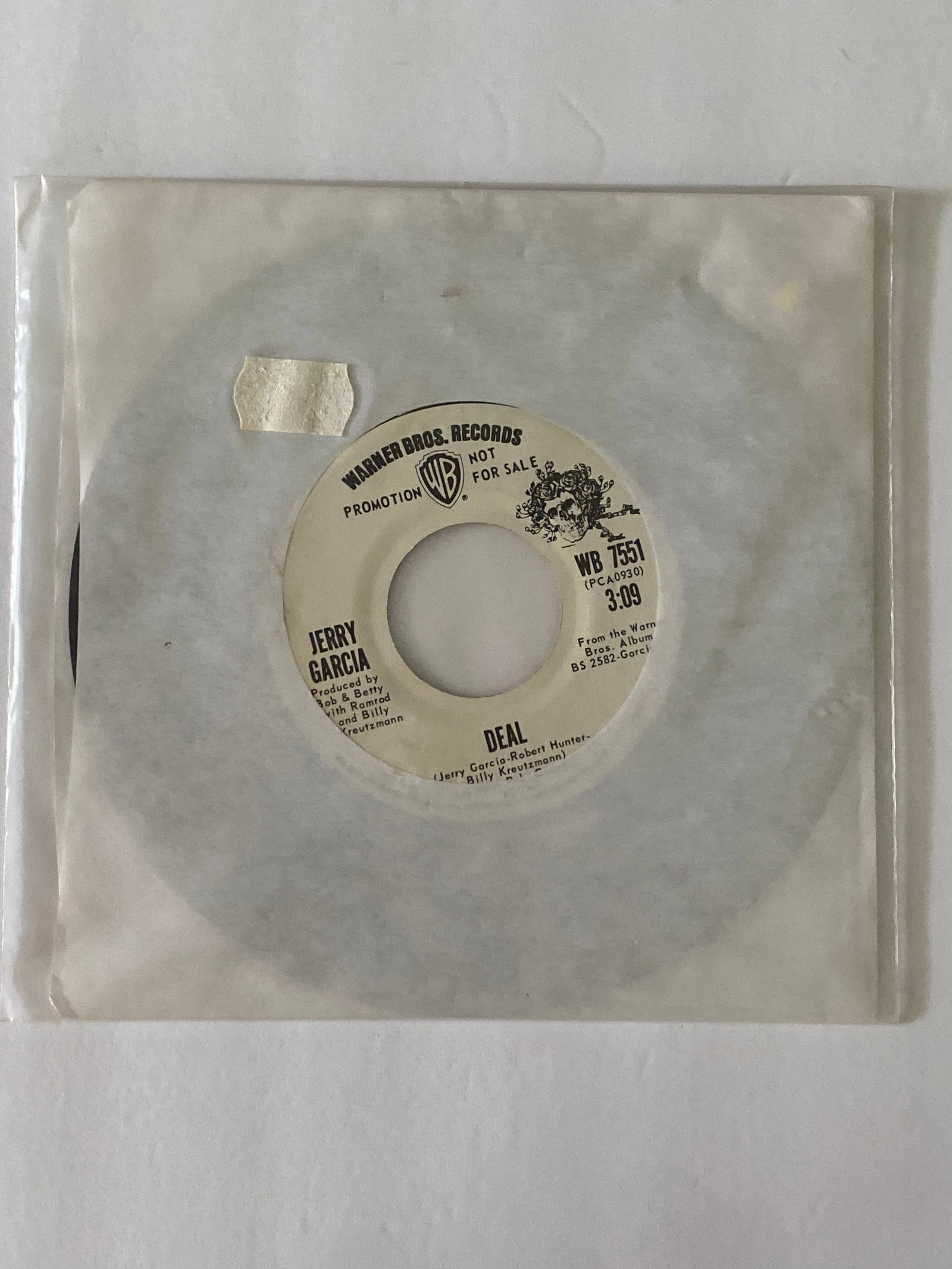 Grateful Dead Wheel / Deal 45 Record 1st Pressing (1 of 2)