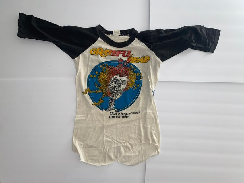 Grateful Dead 1970's US Tour T Shirt (1 of 3)