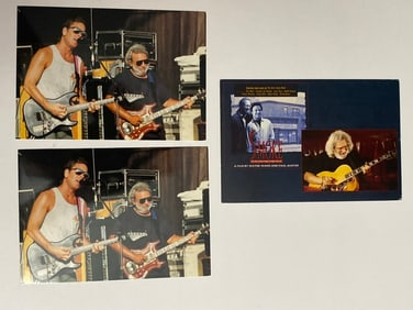 Grateful Dead 1990 Postcards (3)