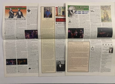Grateful Dead Almanac 1999 Issues (3)