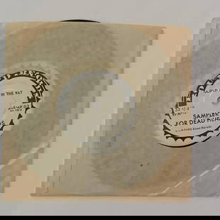 Jerry Garcia 1975 Old & In The Way Fan Club 45 Record 1st Pressing: Rare 1975 fan club release of 'Old & In the Way' featuring Jerry Garcia on banjo in his beloved bluegrass side project. This 45 RPM record reflects Garcia’s musical diversity and passion for traditi