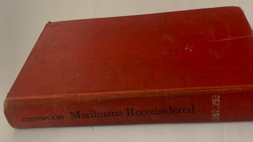 Marihuana Reconsidered Book 1st Printing