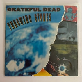 Grateful Dead Fan Club 45 Record "Throwing Stones"