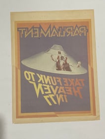 Parliment 1970's T Shirt Iron On Decal