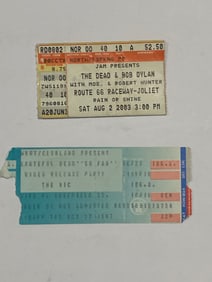 Grateful Dead Vintage Tickets (2)