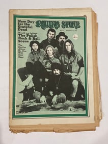 Grateful Dead 1970 Rolling Stone Magazine