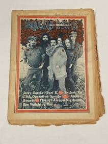 Grateful Dead 1972 Rolling Stone Magazine