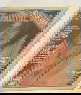 Grateful Dead 1980 Rolling Stone Magazine: 1980 Rolling Stone edition capturing the Grateful Dead during their early '80s renaissance. Insightful features and vintage ads frame the band’s shifting sound. A nostalgic return to analog media fa