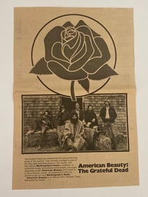 Grateful Dead Anthem of The Sun Promo Ad Poster